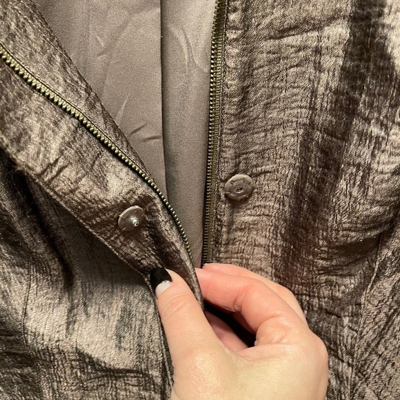 Metallic collared jacket - Picture 2 of 7